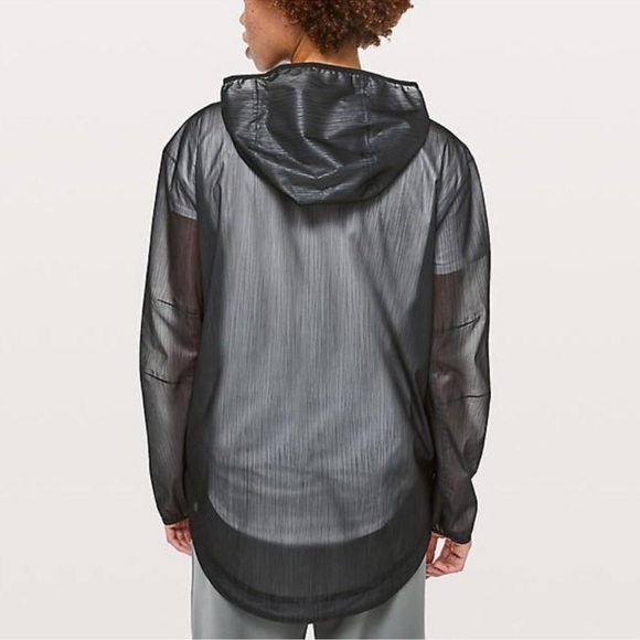 *NWT* LULULEMON Sheer Joy Jacket Black — 8 — Waterproof/Windproof/Packable Zip - Picture 10 of 12